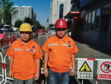 蜘蛛人高空作業